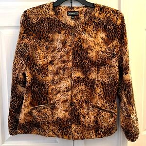Women’s Element Blazer XL Animal Print with pockets
